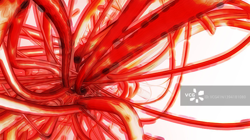 3D抽象未来主义渲染图片素材