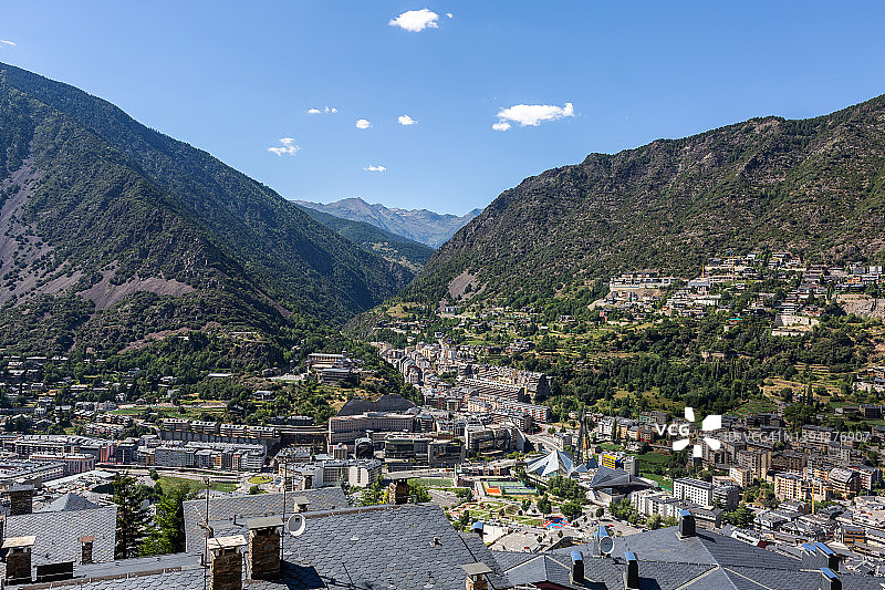 安道尔城（安道尔）图片素材