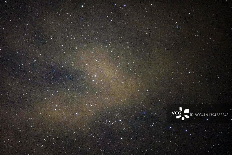 夜空深处：观赏星星和星座图片素材