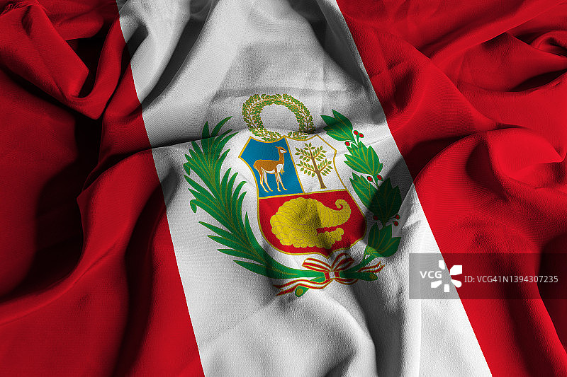 秘鲁国旗图片素材