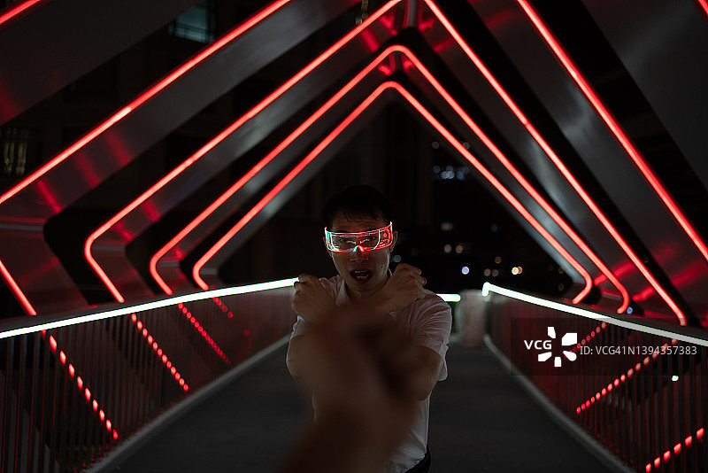 元宇宙与虚拟现实概念图片素材