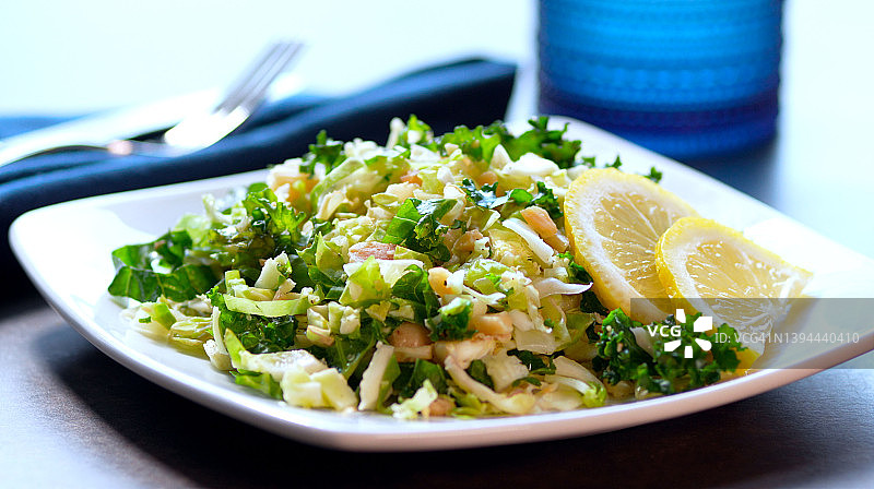 鹰嘴豆蔬菜沙拉图片素材