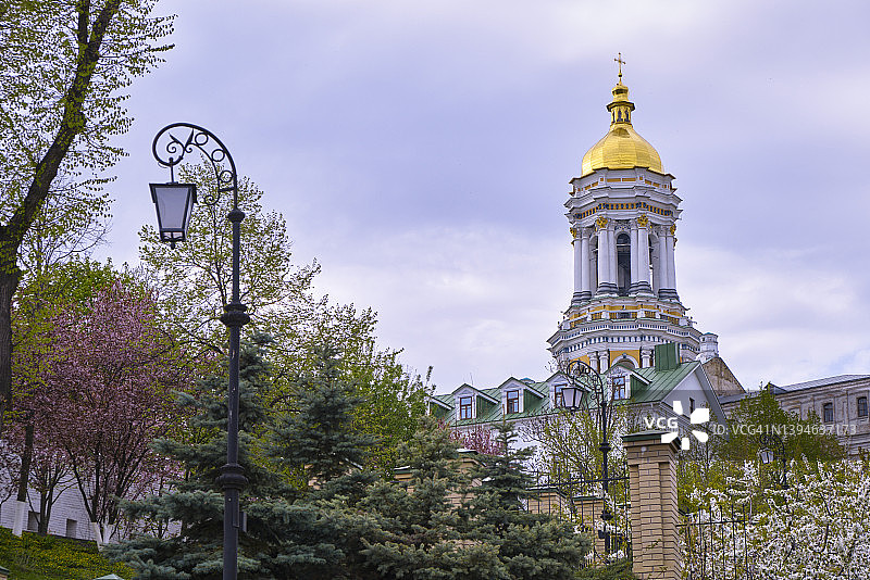 基辅佩乔尔斯克修道院塔楼景观图片素材