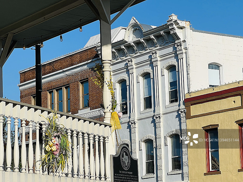 德克萨斯州布伦纳姆，华盛顿县：德克萨斯州的诞生地图片素材