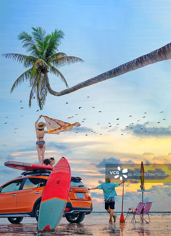 夏季旅行图片素材