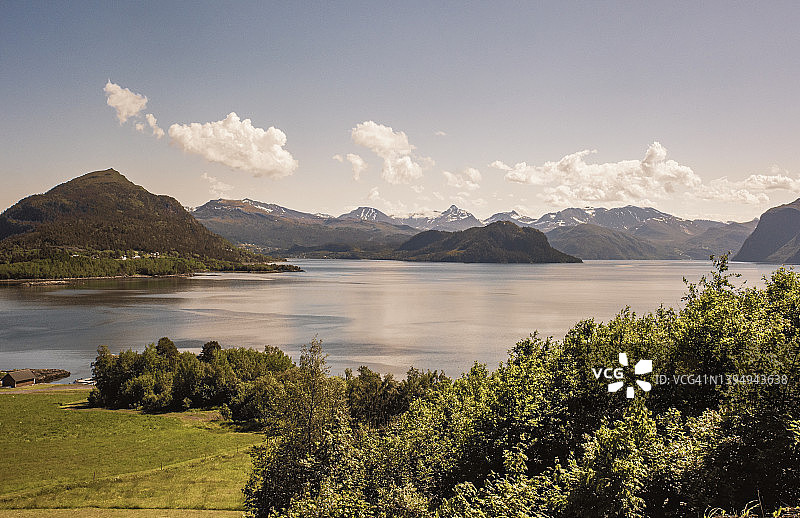 挪威峡湾图片素材