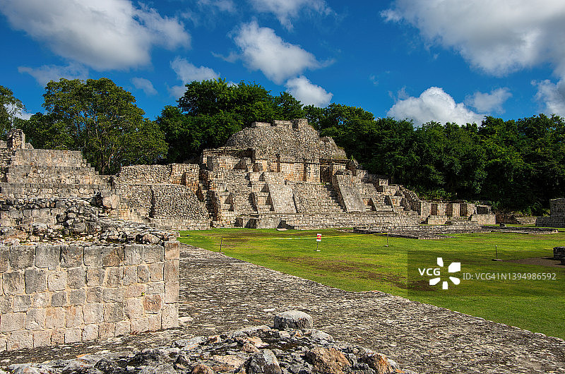 墨西哥坎佩切州埃兹纳大卫城北神庙图片素材