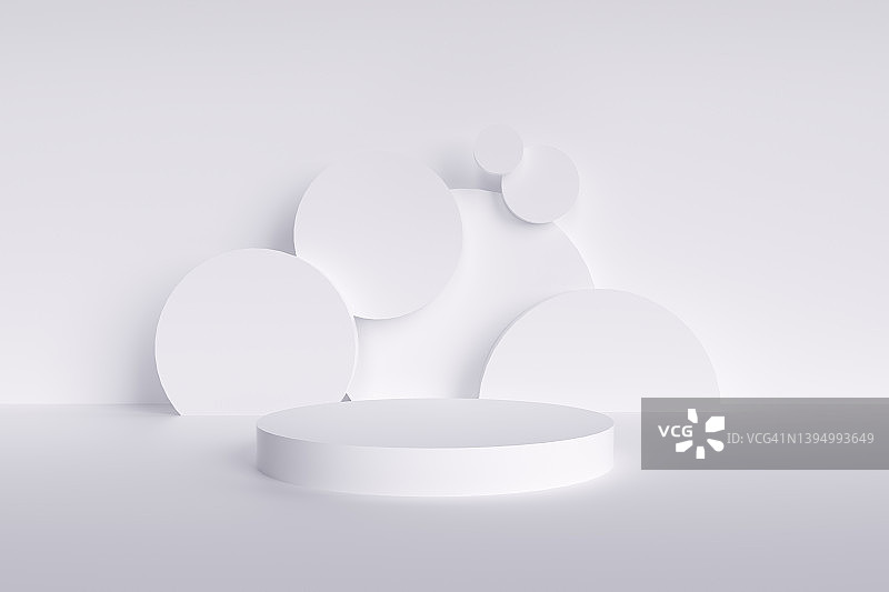 抽象几何3D产品展示台背景图片素材