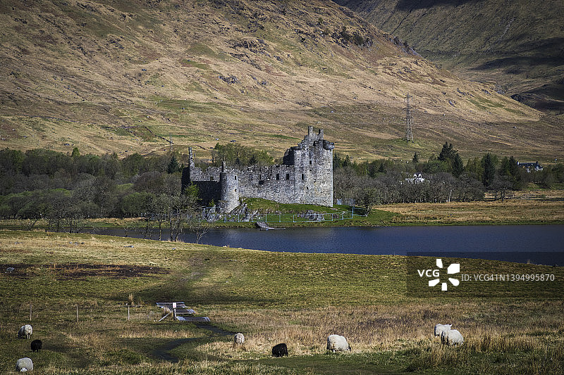 苏格兰基尔亨城堡图片素材