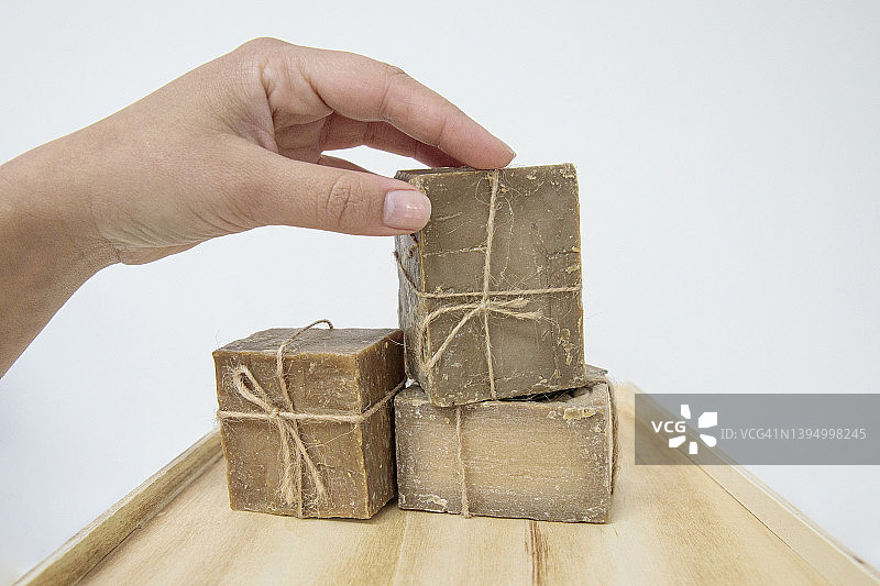 阿勒颇手工皂图片素材