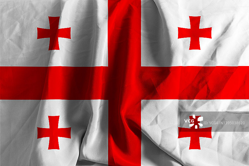 格鲁吉亚国旗图片素材