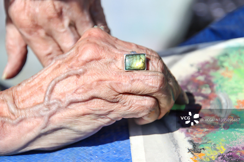 艺术家的手图片素材