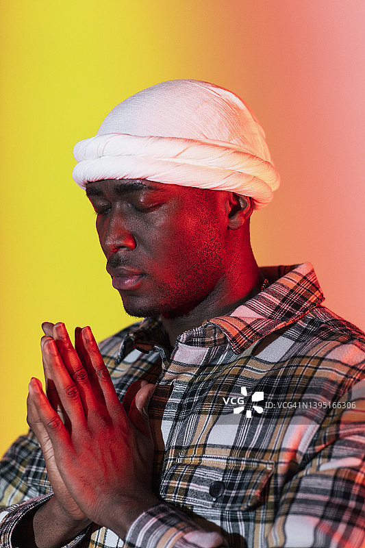 灵性男人图片素材