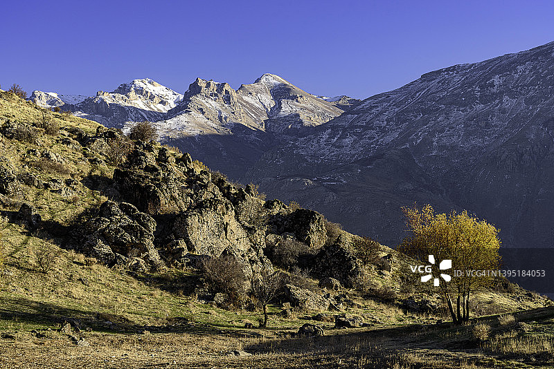 秋季高山风光图片素材