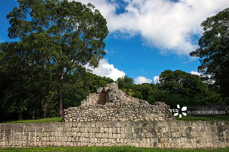 墨西哥坎佩切州埃兹纳刀具平台图片素材