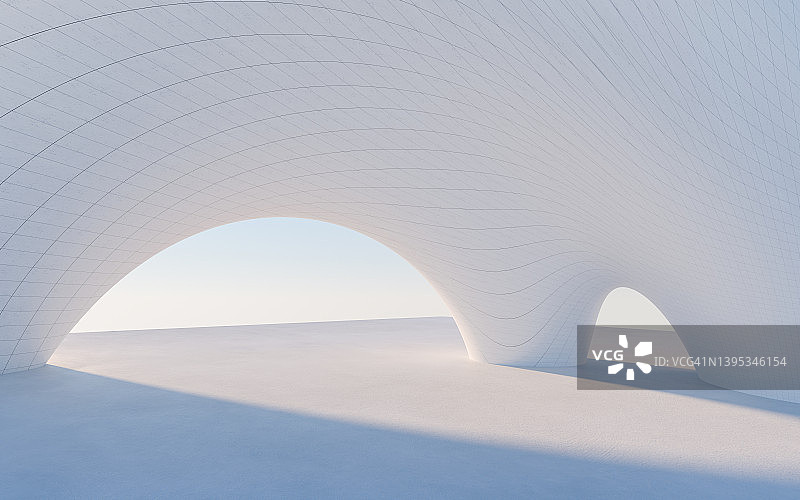 3D渲染建筑背景图片素材