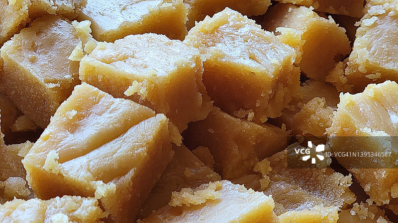 印度著名甜点迈索尔帕克图片素材