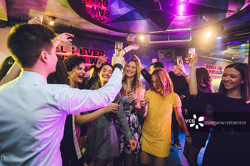 闪亮新年庆祝活动图片素材