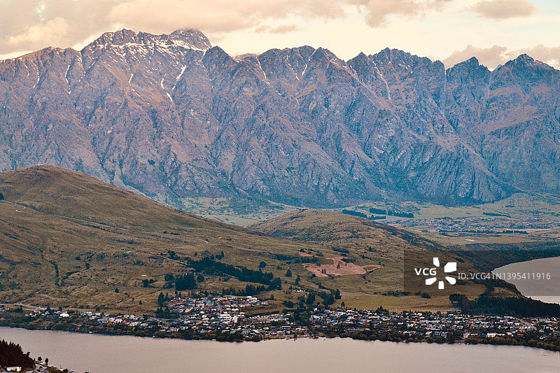 皇后镇卓越山风景图片素材