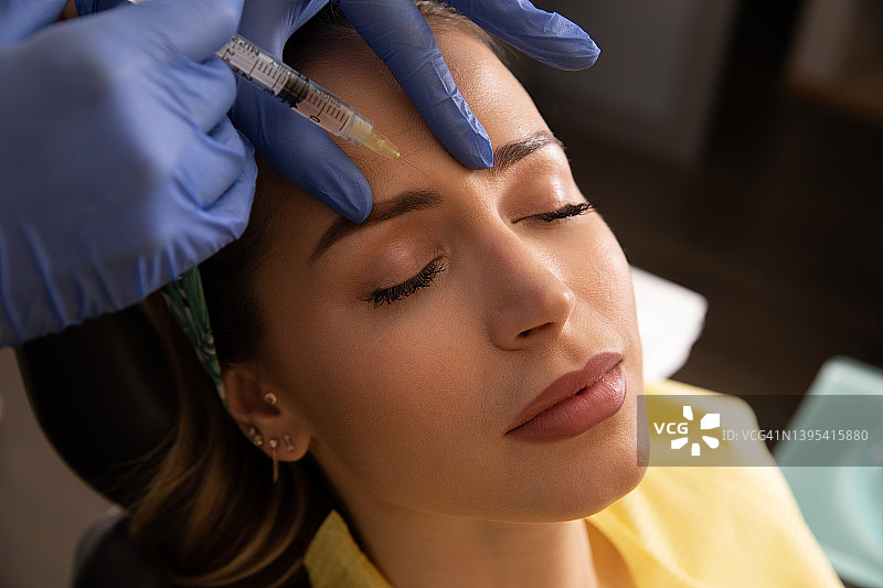 肉毒杆菌治疗图片素材