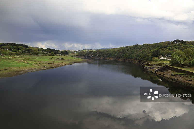 西班牙北部的米尼奥河图片素材