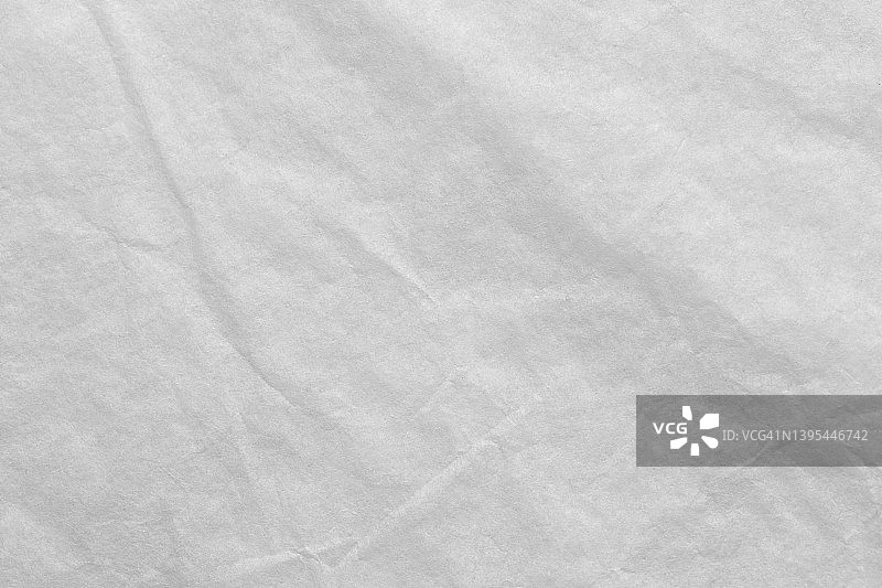白色环保再生牛皮纸，薄板纹理纸板背景。图片素材