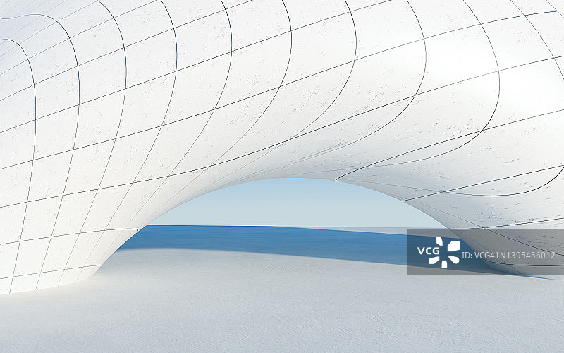 3D渲染建筑背景图片素材