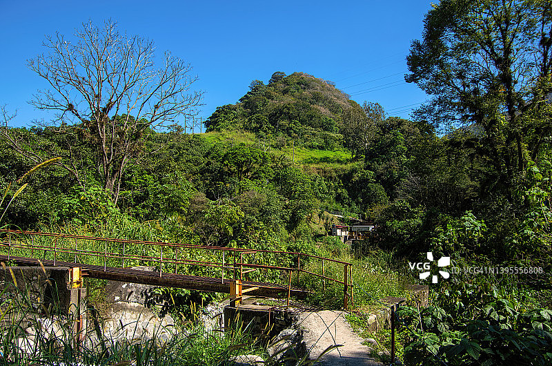 墨西哥韦拉克鲁斯奥里萨瓦白河峡谷水槽之路图片素材