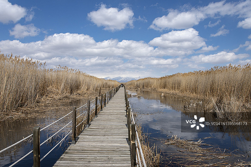 土耳其开塞利省苏丹萨兹利吉国家公园，安纳托利亚中部图片素材