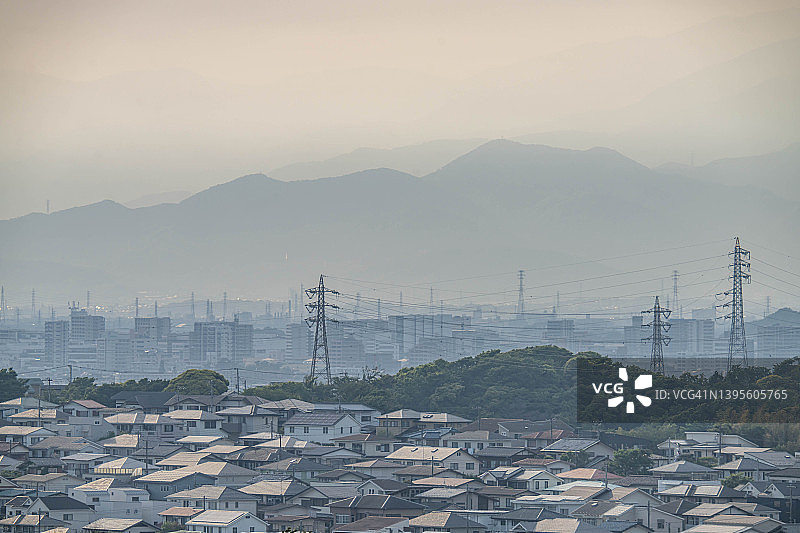 日本神奈川的住宅区图片素材