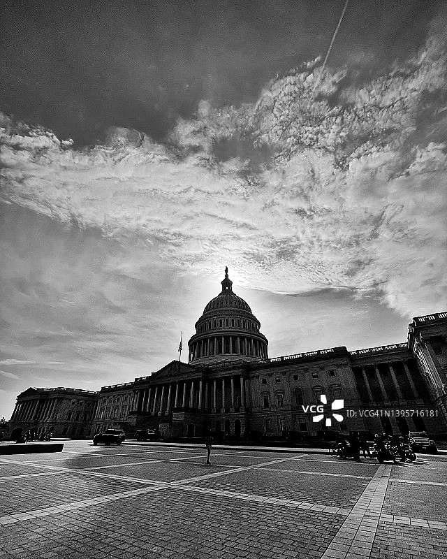 美国国会大厦图片素材