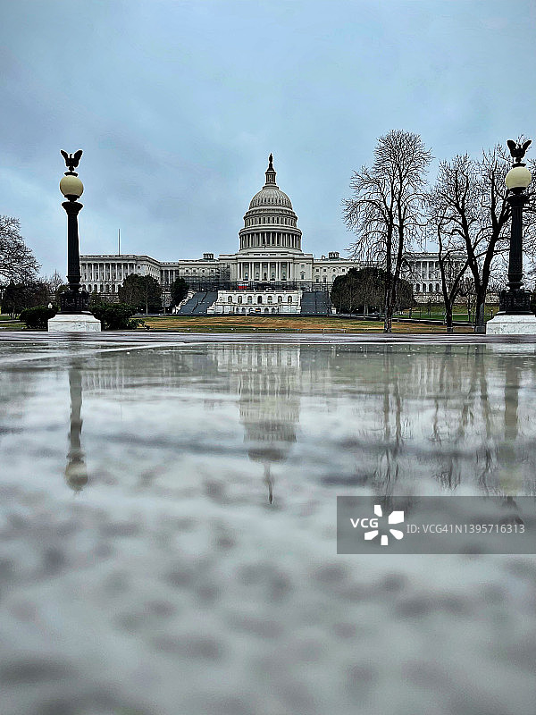 美国国会大厦图片素材