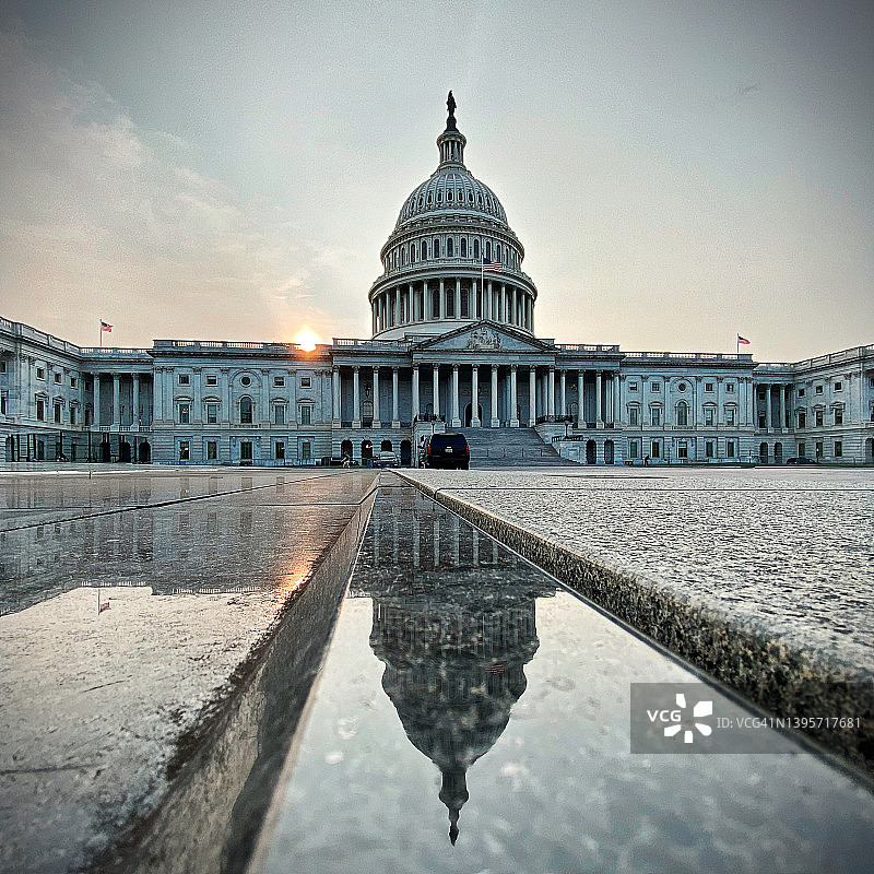 美国国会大厦图片素材