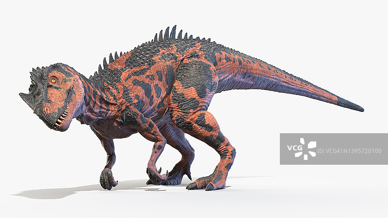 异特龙插画图片素材