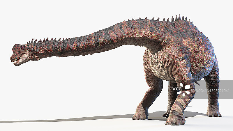 欧洲蜥脚类恐龙，插图图片素材