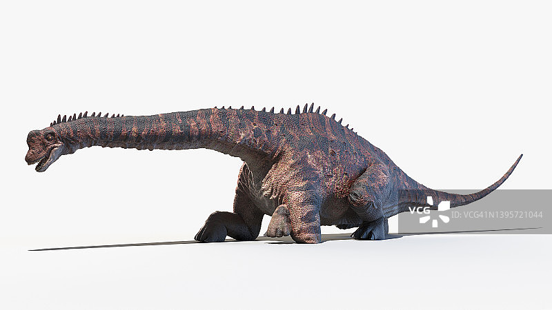 欧洲蜥脚类恐龙，插图图片素材