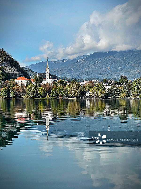 湖流血、斯洛文尼亚图片素材