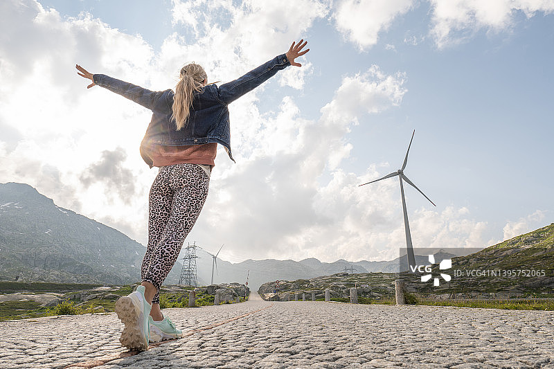 自然力量塑造未来图片素材