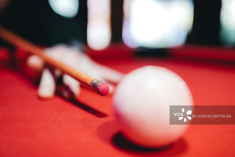 击打母球图片素材