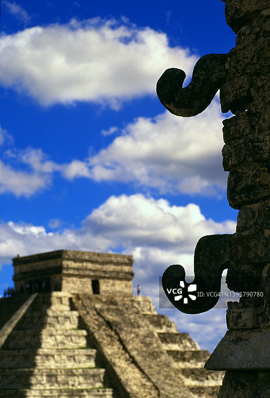 古代玛雅遗址图片素材