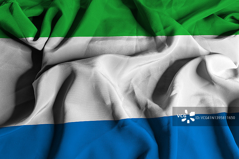 塞拉利昂国旗图片素材