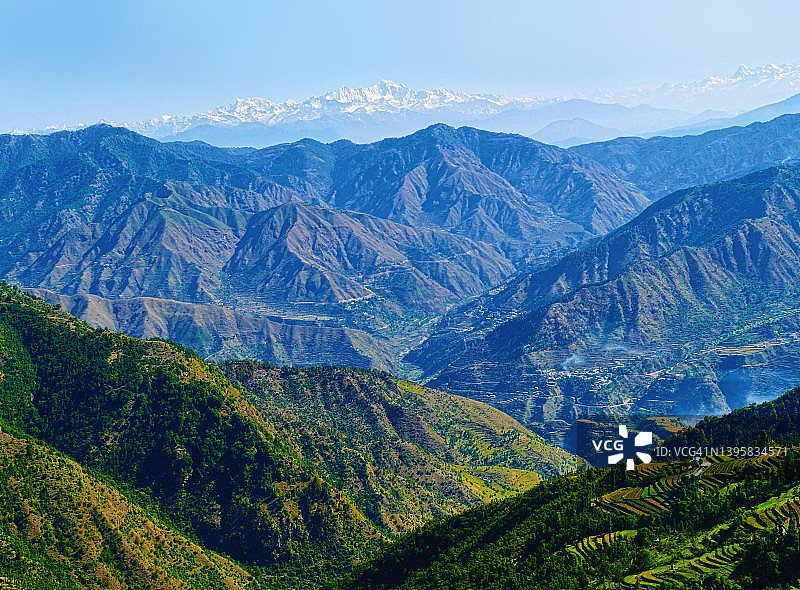 印度北阿坎德邦穆索里图片素材