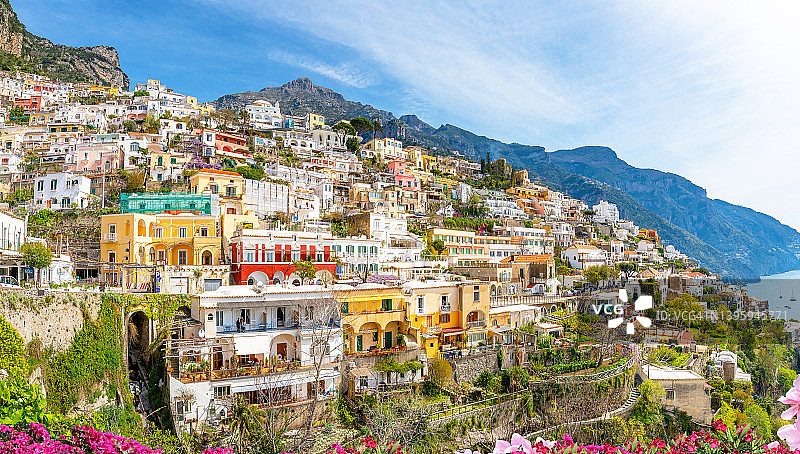 意大利波西塔诺图片素材