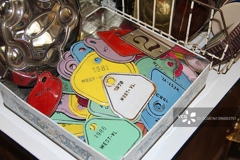 自行车牌照盒图片素材