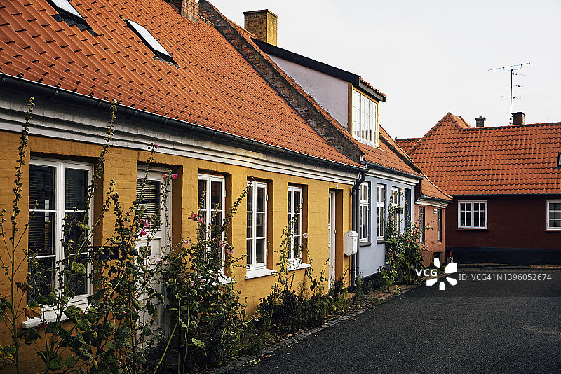 欧洲丹麦博恩霍尔姆岛龙讷风光图片素材