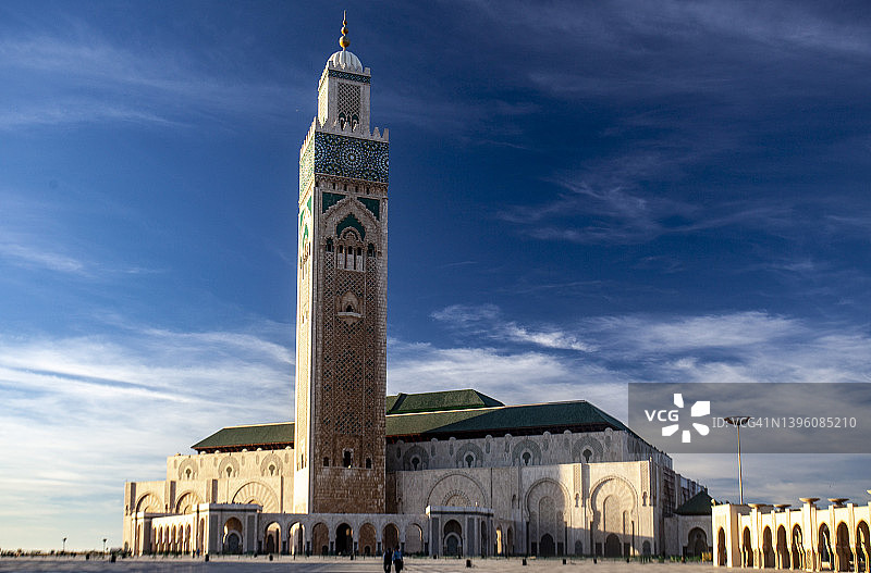 摩洛哥卡萨布兰卡哈桑二世清真寺图片素材