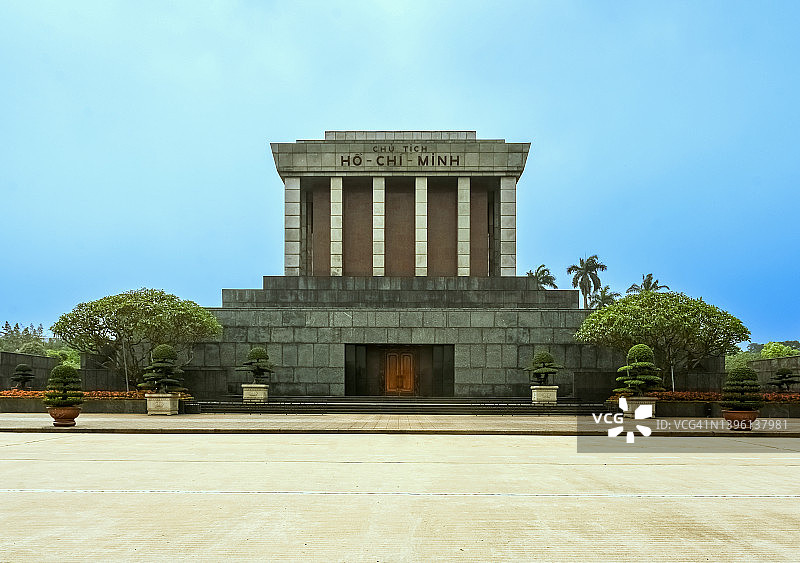 越南河内胡志明纪念堂外观图片素材