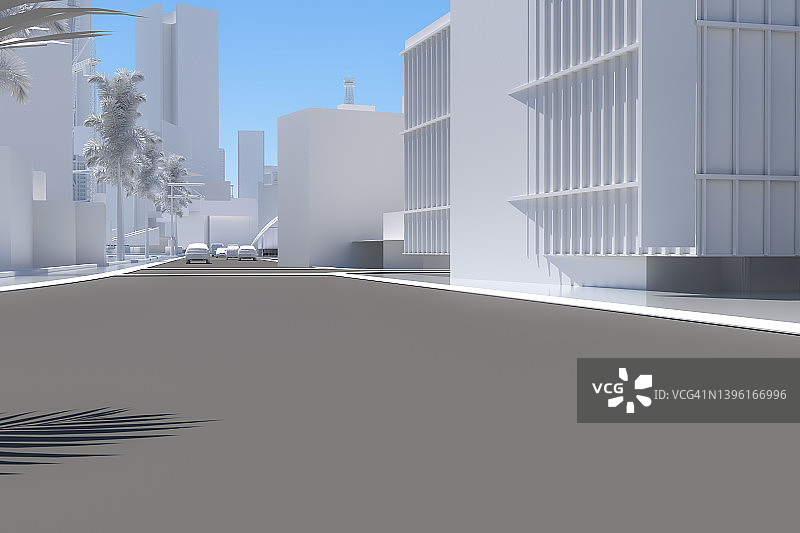 3D城市综合体图片素材