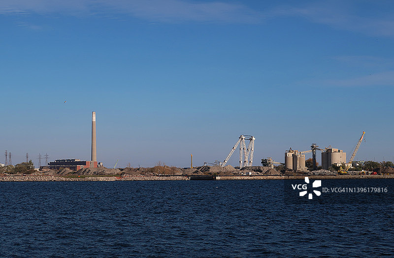 滨水工业区图片素材