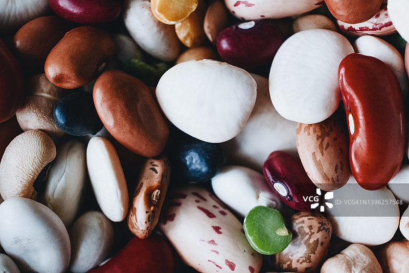 彩色豆图片素材